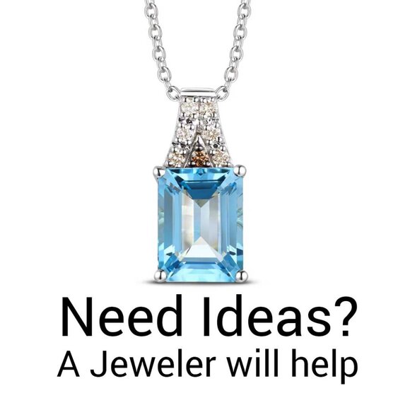 20CT Natural Blue Topaz. Loose Gemstone. Sky Blue or Baby Swiss Blue. - Picture 2 of 14